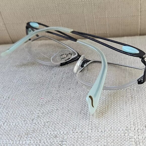 Brendel Ladies Eyeglasses Black/Blue Tone Eschenbach Glasses 50[]17 135 Frame - Picture 3 of 12